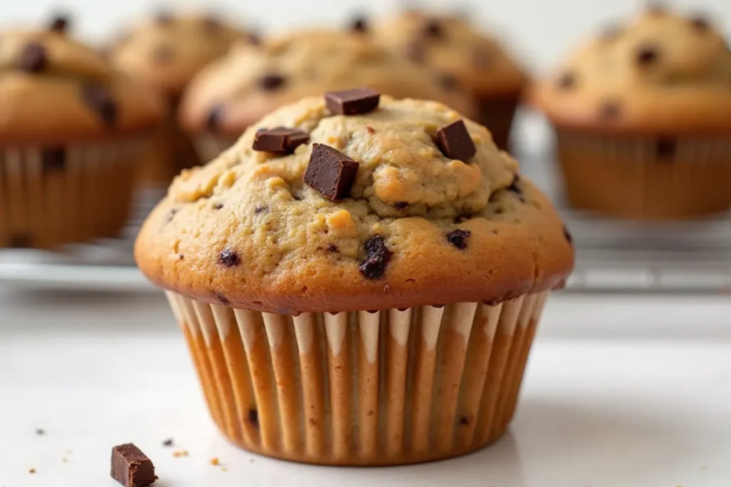 Freshly Baked Banana Pumpkin Muffins with Warm Fall Spices